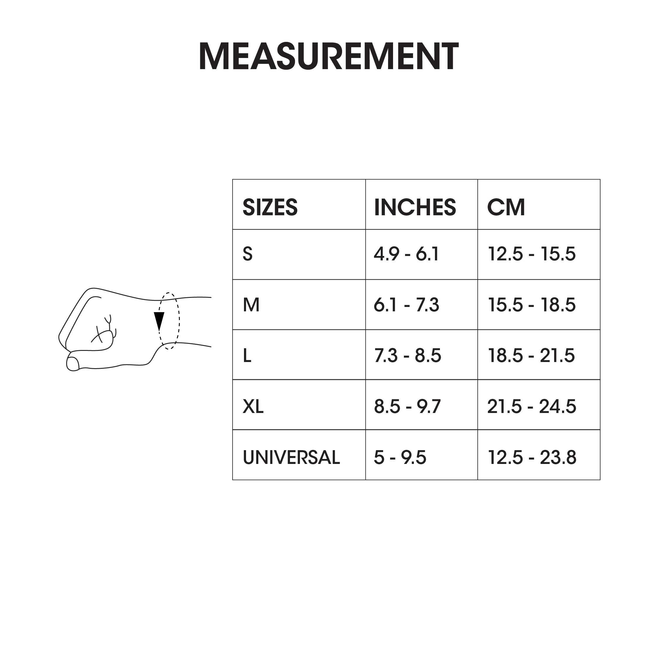 Wrist Wrap with Thumb Loop (Neoprene)