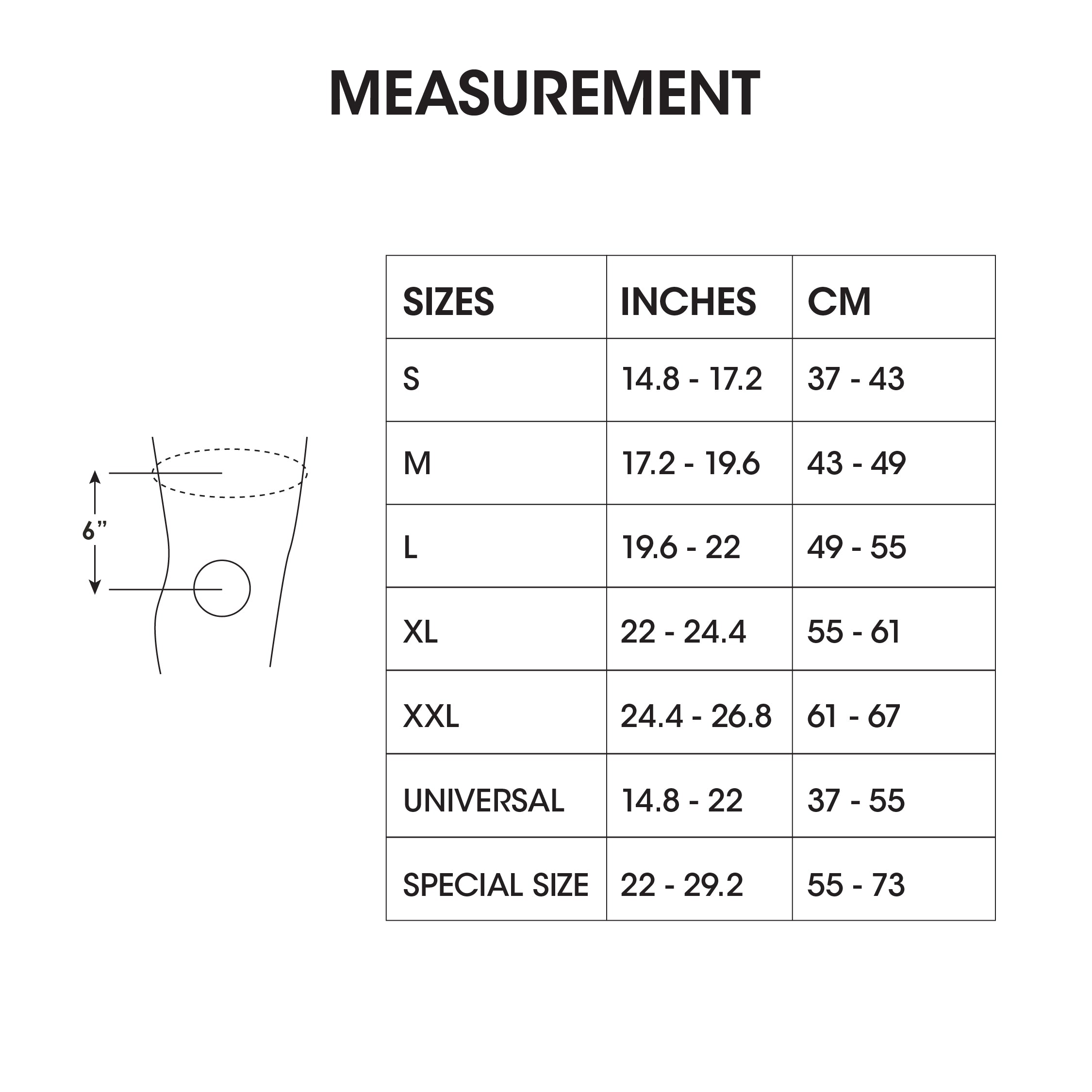 Knee Immobilizer 22"